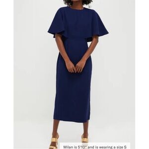 Tuckernuck Classic Navy Midi Dress